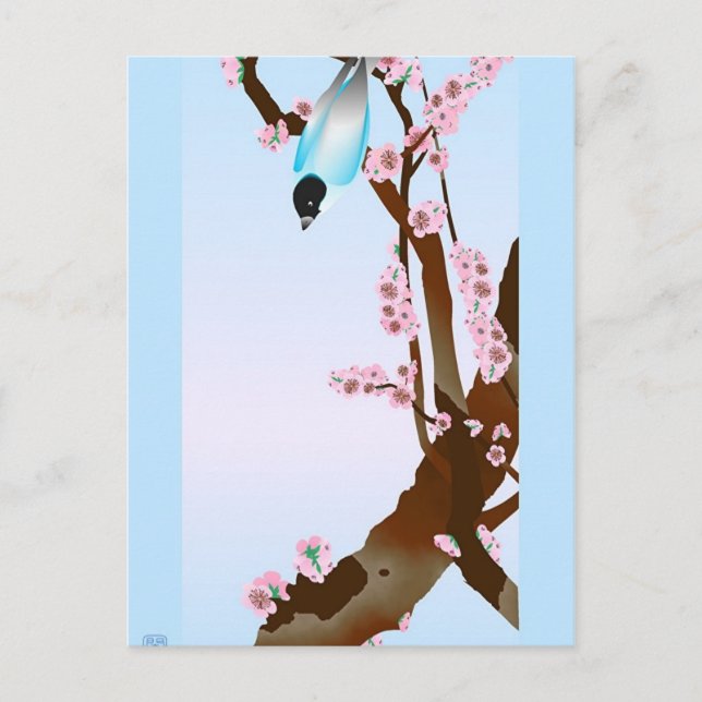 Postal Bluebird - Postcard (Anverso)