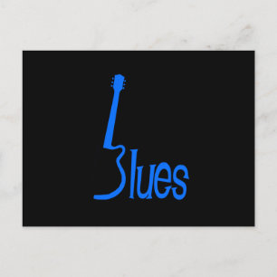 Postal Blues de guitarra
