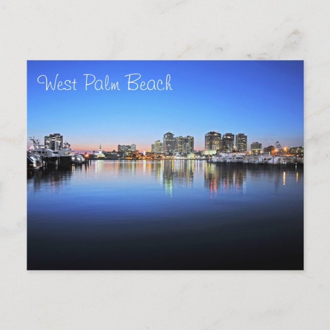 Postal Blues de West Palm Beach (Anverso)