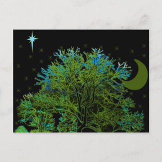 Postal Blues del árbol