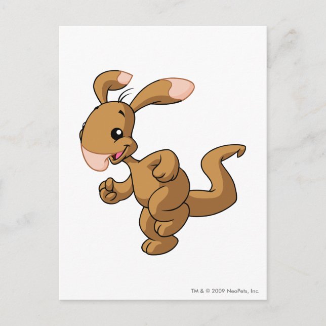 Postal Blumaroo Brown (Anverso)