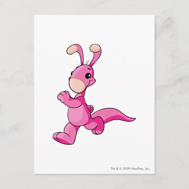 Postal Blumaroo Pink (Anverso)