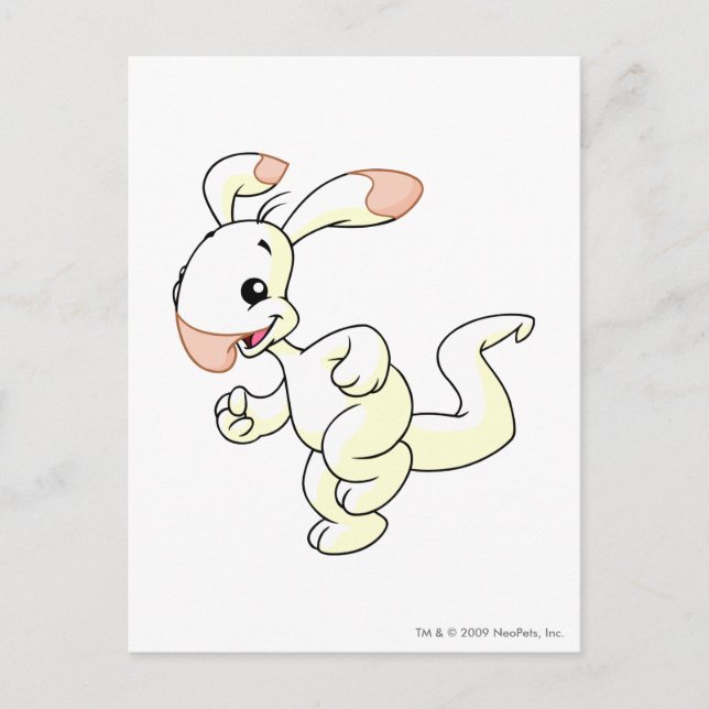 Postal Blumaroo White (Anverso)