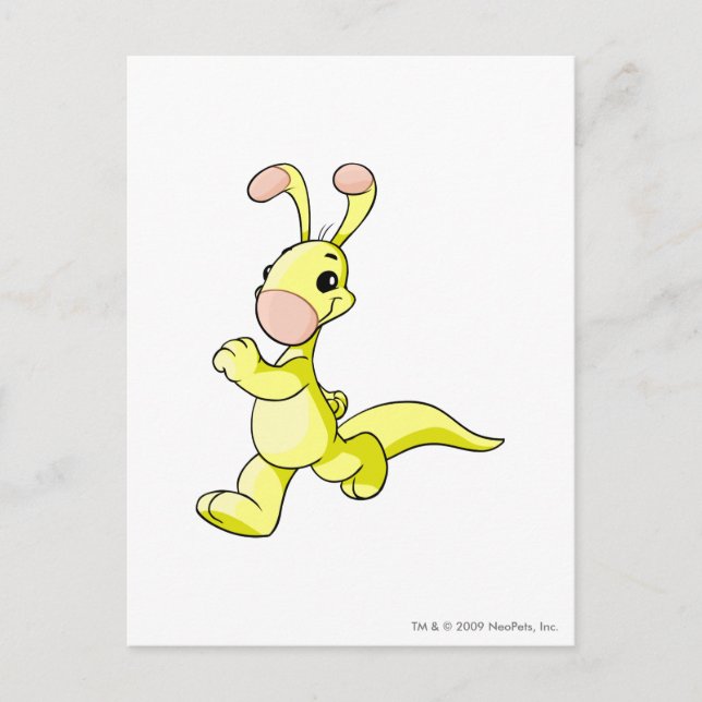 Postal Blumaroo Yellow (Anverso)