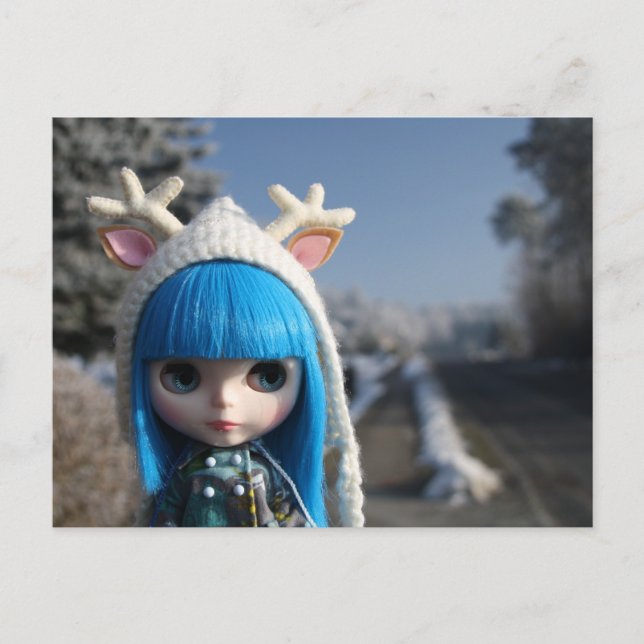 Postal Blythe blue (Anverso)