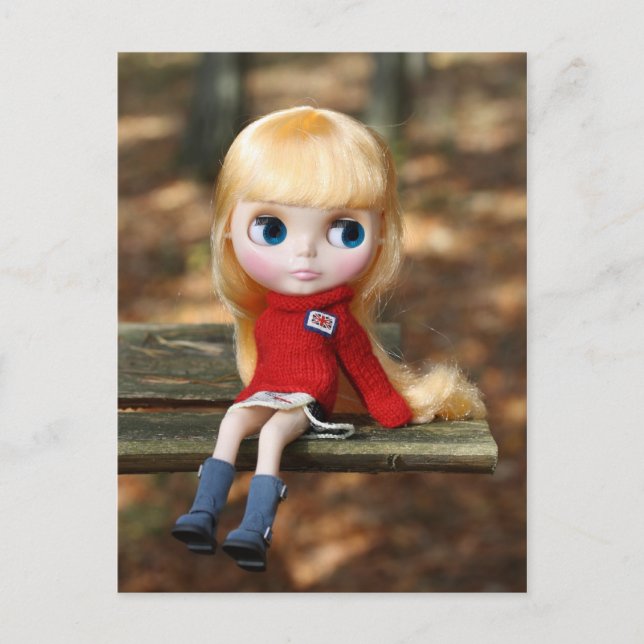 Postal Blythe gold (Anverso)