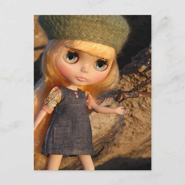 Postal Blythe gold (Anverso)