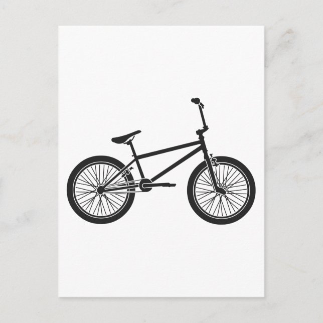 Postal BMX Bike Rider, Bicycle Racing Stunt Cyclist Lover (Anverso)