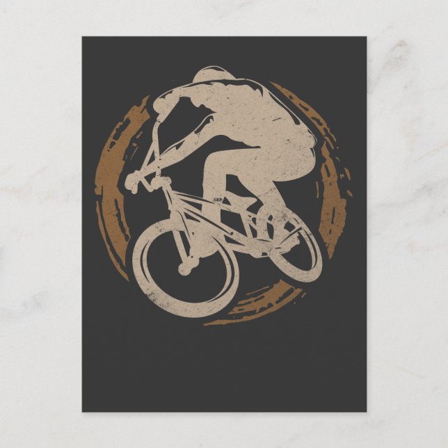 Postal BMX Biking Carreras Boys Bicicleta Estilo Libre (Anverso)
