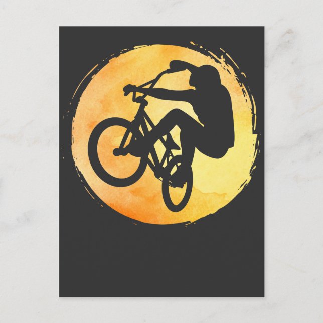 Postal BMX Biking Carreras Boys Ciclismo libre (Anverso)