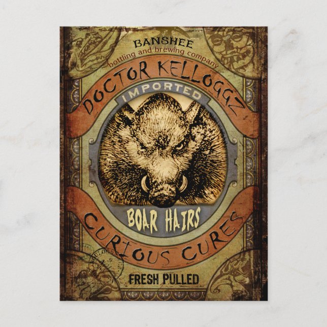 Postal Boar Heridos (Anverso)