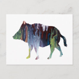Postal Boar salvaje
