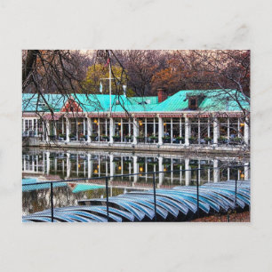 Postal Boathouse en el restaurante Rowboat Park