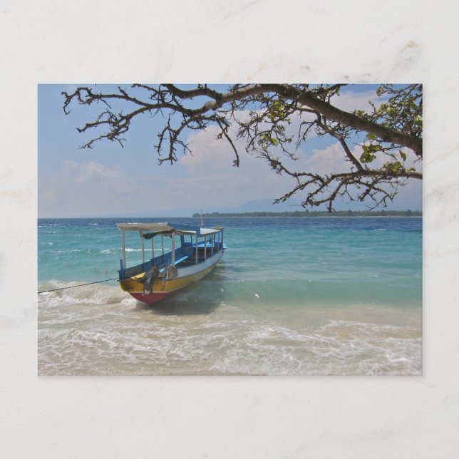 Postal Boating in the Tropics (Anverso)
