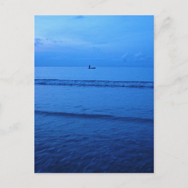 Postal Boatman, Bin Tan. (Anverso)