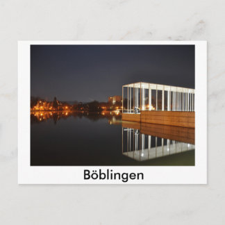 Postal Böblingen bei Nacht