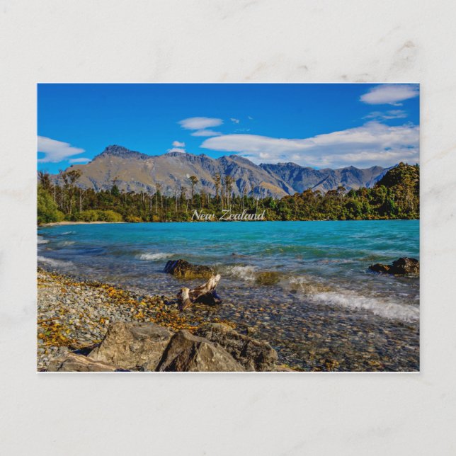 Postal Bob's Cove, Nueva Zelanda (Anverso)