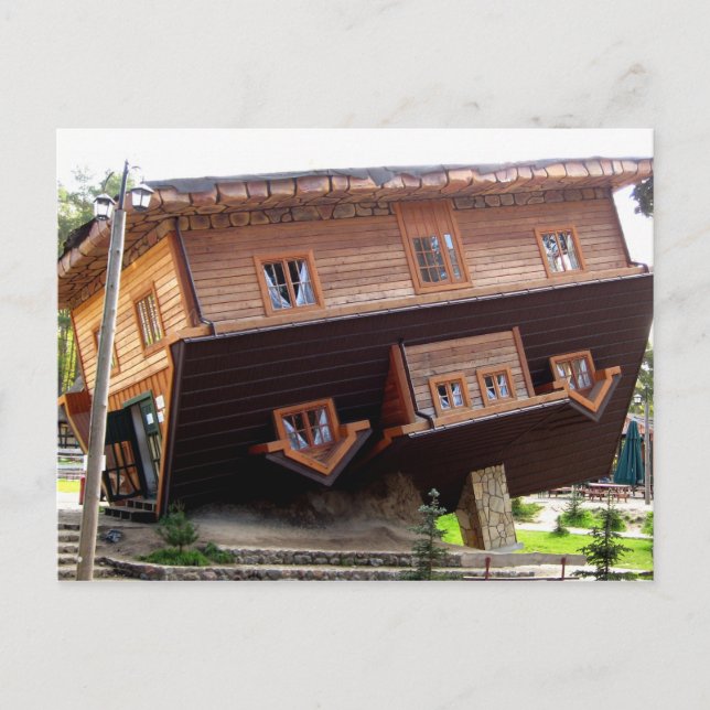 Postal Boca abajo (Anverso)