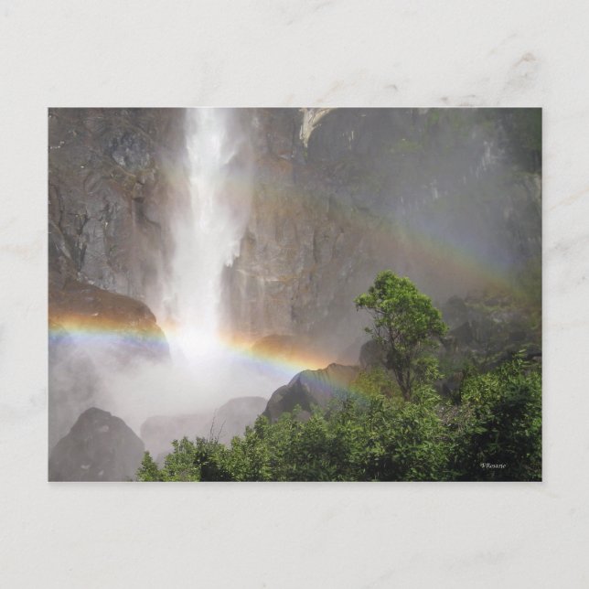 Postal Boca de lluvia doble (Anverso)