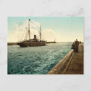 Postal Boca del puerto, Dunkerque, Francia