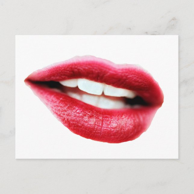 Postal boca grande (Anverso)