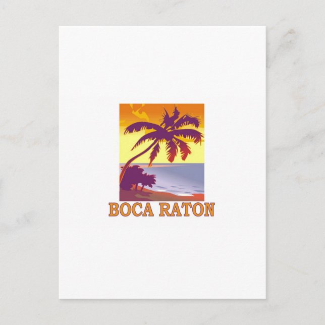 Postal Boca Raton, Florida (Anverso)