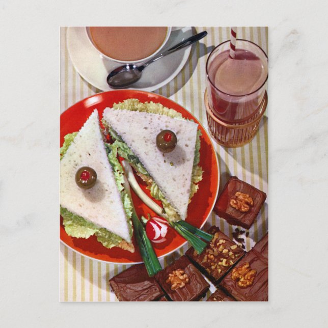 Postal bocadillo de béisbol afilado (Anverso)