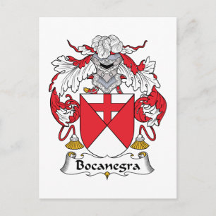 Postal Bocanegra Family Crest