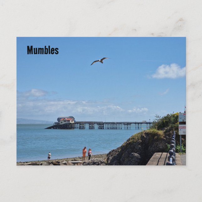 Postal Bocas / Mwmbwls (Anverso)
