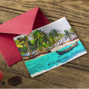 Postal Bocas Tropicales del Toro Panamá