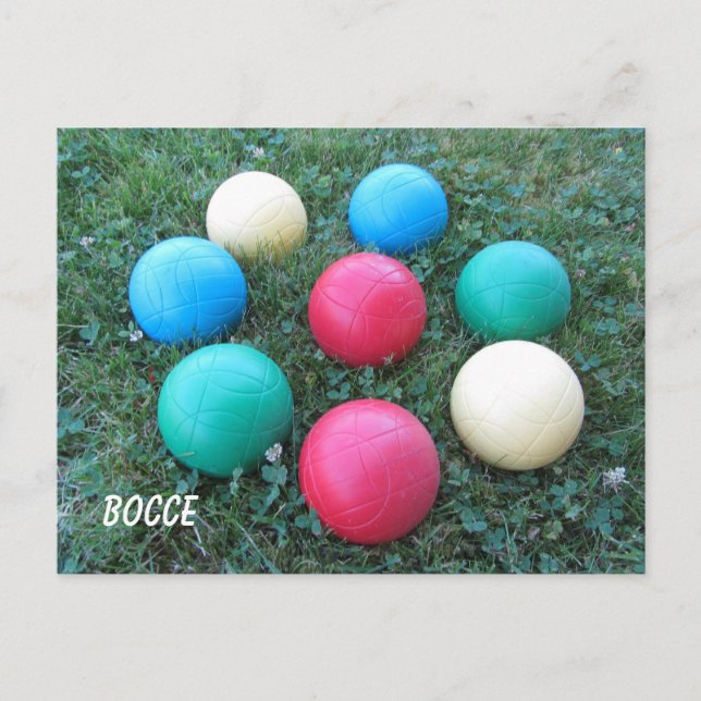 Postal Bocce Balls (Anverso)