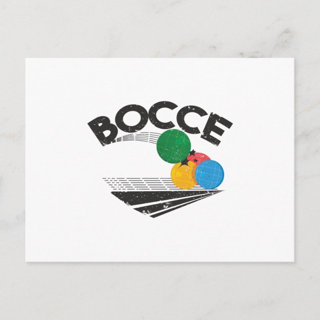 Postal Bocce Balls Game (Anverso)