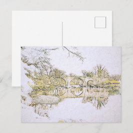 Postal Boceto del Puente del Diablo, Kirkby Lonsdale