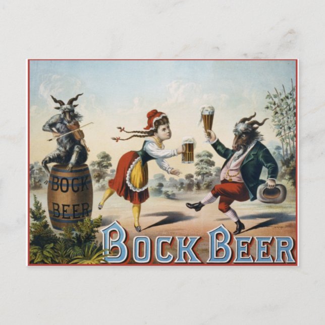Postal Bock Beer (Anverso)