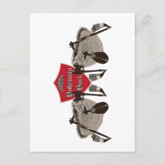 Postal bock bohemio - Bagpipes de checo