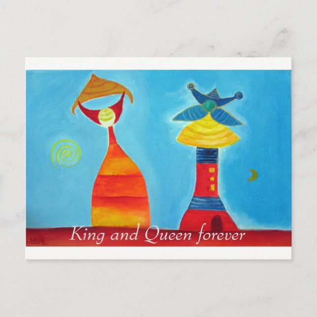 Postal boda (Anverso)