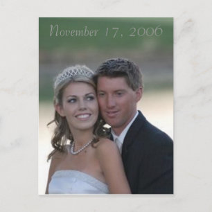 Postal boda, 17 de noviembre de 2006