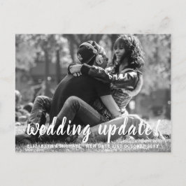 Postal BODA ACTUALIZACIÓN Cambios Carta Boda de fotos PRE