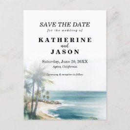 Postal Boda acuático Aptos Beach de Santa Cruz