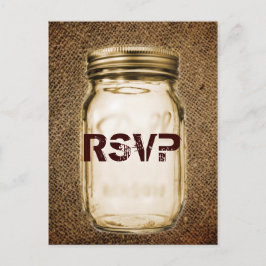 Postal boda al aire libre de campo occidente de la masona