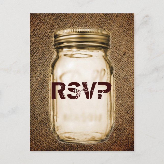 Postal boda al aire libre de campo occidente de la masona (Anverso)