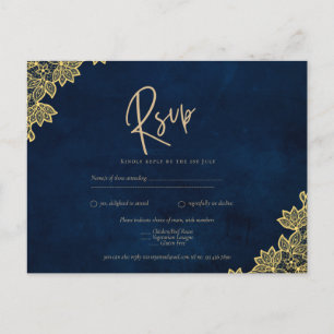 Postal Boda All-in-1 de la Marina de Oro invita a QR Co