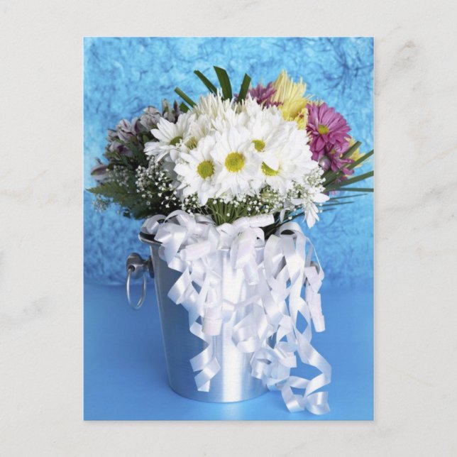 Postal Boda Bouquet (Anverso)