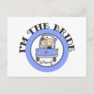 Postal Boda Car Bride