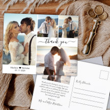 Boda de Collage de fotos de Budget Stylish 4 Graci