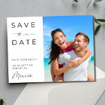 Postal Boda de destino en la playa de México Salven la fe<br><div class="desc">¡Guarda las fechas de tu boda en México! Comparte tu foto favorita de compromiso y tus próximos detalles del boda con la familia y amigos con estos datos para guardar las fechas. Como si guardasen las fechas pero las necesitaran para una ubicación diferente? Contáctame, estaría feliz de crear uno solo...</div>