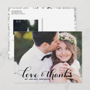 Postal Boda de fotos con guiones sensacionales de amor y 