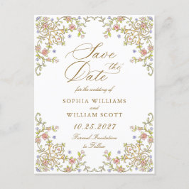 Postal Boda de Grace Ornate en Victoria