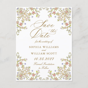 Postal Boda de Grace Ornate en Victoria