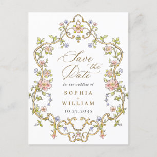 Postal Boda de Grace Ornate en Victoria
